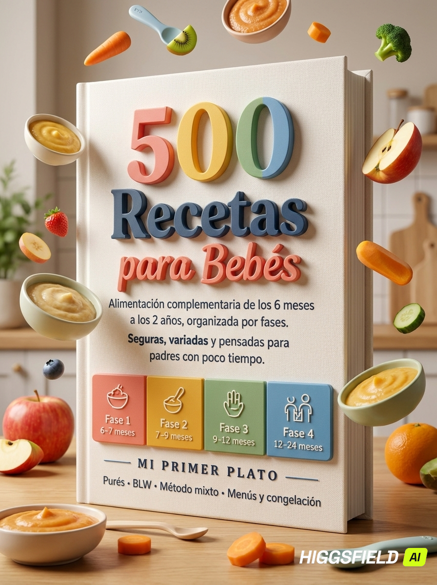 500 Recetas para Bebés