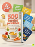 Pack Premium: 500 Recetas para Bebés + 5 Bonus