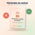 Ebook Meriendas y snacks sin azúcar